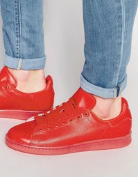Красные кроссовки adidas Originals Stan Smith S80248 - Красный