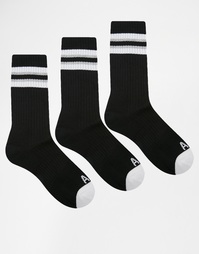 3 пары носков Abercrombie &amp; Fitch - Черный