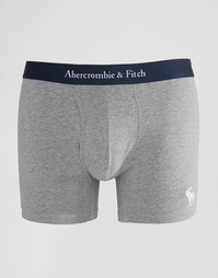 Серые боксеры‑брифы Abercrombie &amp; Fitch - Серый