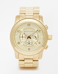 Часы Michael Kors Runway MK8077 - Золотой