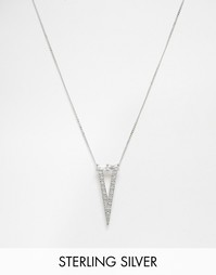 Ожерелье с подвеской V Jewellery Elka - Серебряный