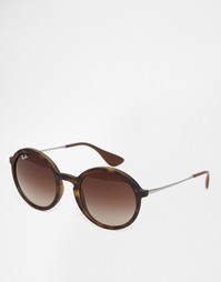 Круглые солнцезащитные очки Ray-Ban - Черепаховый