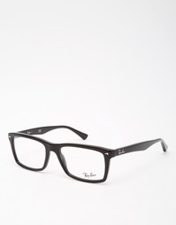 Квадратные очки Ray-Ban RX5287 - Черный