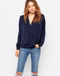 Блузка с запахом спереди Maison Scotch - Ny1