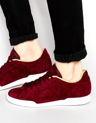 Замшевые кроссовки Reebok NPC II V62770 - Красный