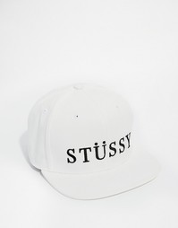 Кепка без ремешка Stussy Times - Белый