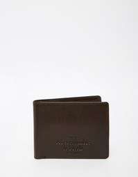 Кожаный бумажник Abercrombie &amp; Fitch - Коричневый
