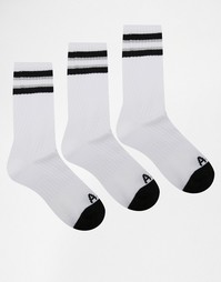 3 пары носков Abercrombie &amp; Fitch - Белый
