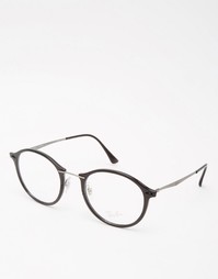 Круглые солнцезащитные очки Ray‑Ban RX7073 - Черный