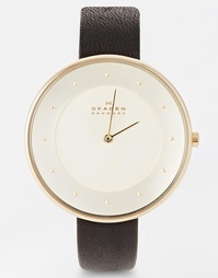 Золотистые часы Skagen Touch Of Gold - Золотой