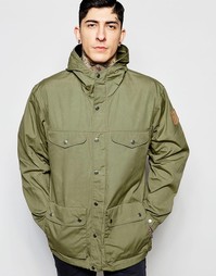 Куртка с капюшоном Fjallraven Greenland - Зеленый