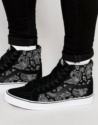 Черные кроссовки Vans Sk8-Hi V3CAI9P - Черный