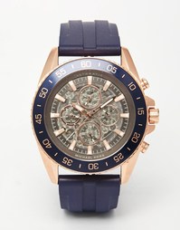 Часы с хронографом и силиконовым ремешком Michael Kors Jetmaster MK902