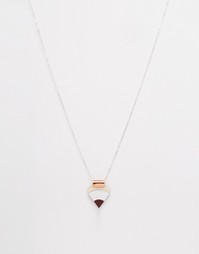 Ожерелье Wolf & Moon Sun Point - Серебряный