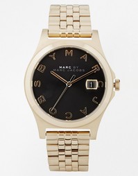 Часы с черным циферблатом Marc Jacobs The Slim MBM3315 - Черный