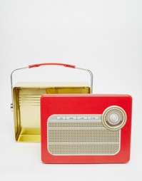Коробка для завтрака в виде старинного радиоприемника Temerity Jones