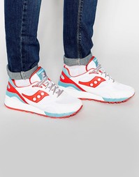 Белые кроссовки Saucony Shadow 6000 S70007-74 - Белый