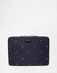 Чехол для ноутбука с диагональю экрана 13 дюймов Paul Smith - Черный