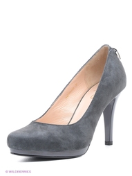 Серые Туфли Moda Donna