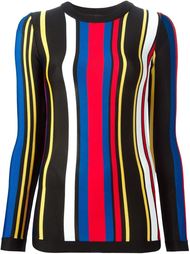 полосатый свитер Balmain