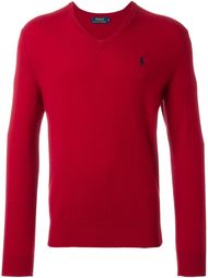 свитер с V-образным вырезом Polo Ralph Lauren
