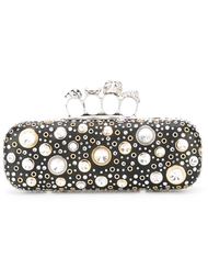 удлиненный клатч-футляр 'Knuckle' Alexander McQueen