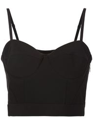 укороченный топ-бюстье Alexander Wang