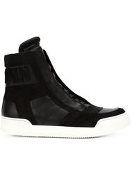 хайтопы с логотипом Balmain