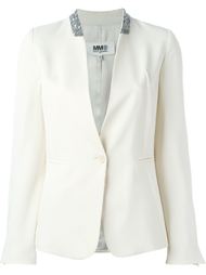 пиджак с пайетками на воротнике Mm6 Maison Margiela