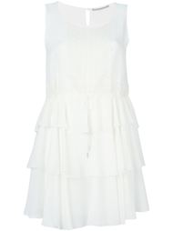 круженое платье с оборками  Ermanno Scervino