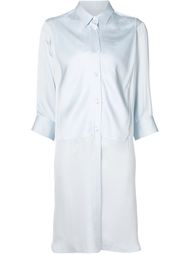 платье-рубашка с плиссированной нагрудной панелью Maison Margiela
