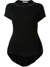 свитер с короткими рукавами  Marni