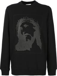 толстовка с принтом Christ Givenchy