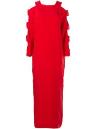 Cutout Silk Dress Alessandra Rich