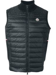 жилет с панельным дизайном  Moncler