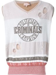 'Criminals' top Vivienne Westwood Gold Label