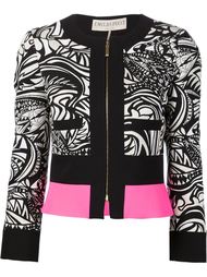 жаккардовый пиджак на молнии Emilio Pucci