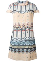 платье шифт с цветочным узором Etro