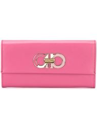 double Gancio continental wallet Salvatore Ferragamo