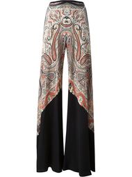 широкие брюки с принтом "пейсли" Etro