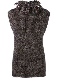 sleeveless knit top Valentino