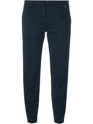 slim-fit cropped trousers Woolrich