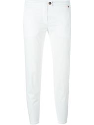 slim-fit cropped trousers Woolrich