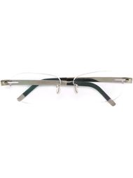 oval frame glasses Lindberg