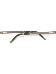 rectangular frame glasses Lindberg