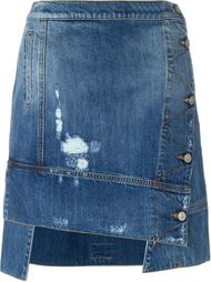 джинсовая юбка асимметричного кроя Vivienne Westwood Anglomania