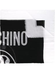 платок с принтом 'Moschino Milano' Moschino