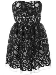 платье без бретелек  MSGM