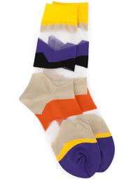striped socks Issey Miyake