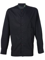 painted collar shirt Yohji Yamamoto